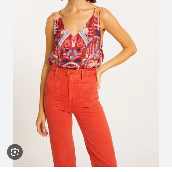 Caballero Cora Ruby Top NWT - Picture 4 of 4